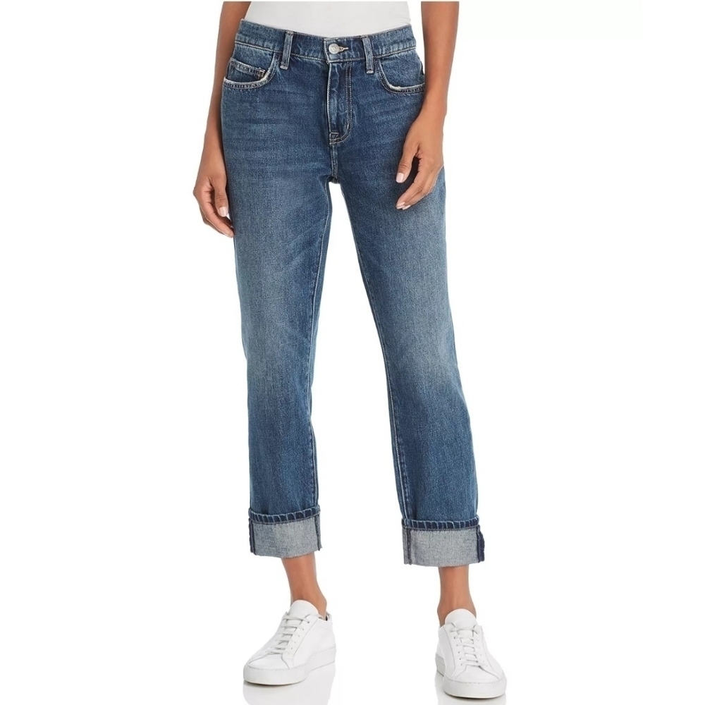 Current Elliott The Fling Cropped Boyfriend Jeans Size 25 - New With Tags